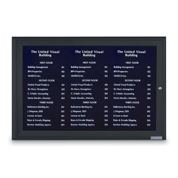 Outdoor Enclosed Combo Board, 72"x36", Satin Frame/Burgundy & Buff